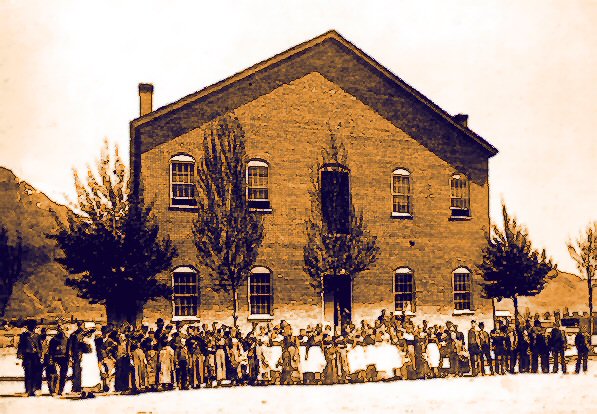 Brigham Young Academy - temporary quarters ZCMI